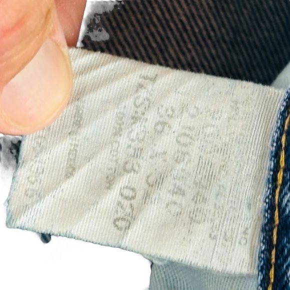 EUC Lee Men's Light Blue Straight Jeans Sz 36x32 - Picture 5 of 8